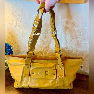 Robert Pietri vintage Y2K soft Brazilian leather shoulder purse